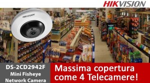 Telecamera panoramica Hikvision Raptor Fisheye