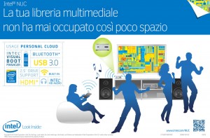 Mini PC Intel NUC per il multimedia