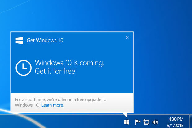 Windows 10 aggiornamento gratuito